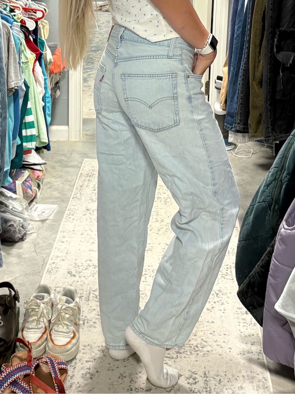 Levi's Baggy Dad Jeans - Picture 5 of 12